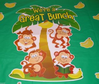  Banana Jungle Bulletin Board Set Teacher Resource Classroom Decoration