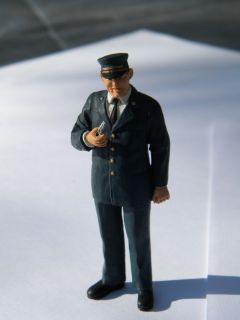 Scale Figure by Preiser, Train Conductor Claude 1/24   1/22.5