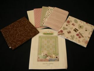 Just for Baby Bunny Hill Designs Quilt Kit w Itty Bitty Bella Marcus