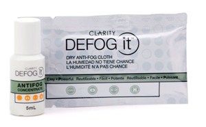clarity defog it lens defogging kit
