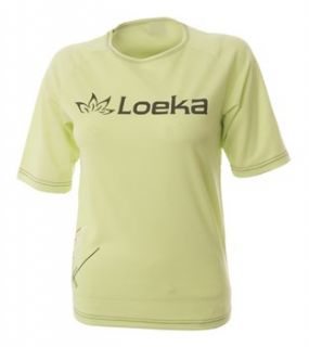 Loeka Shadow Lime Short Sleeve Jersey 2010