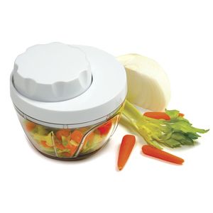 this norpro is ideal for chopping onions nuts garlic vegetable fruits