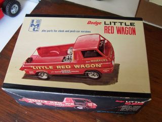 Vintage IMC Dodge Little Red Wagon Truck Model Kit WBX