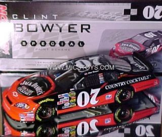 2006 Clint Bowyer 1 24 07 Jack Daniels Country Cocktails NASCAR Action