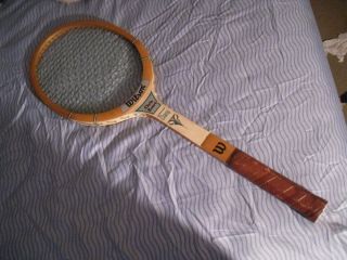 Wilson Chris Evert Professional Champ Vintage Tennis Racquet Good Used