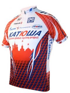 Santini Team Issue Katusha Short Sleeve Jersey 2011