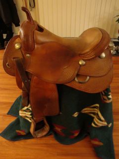 Cleburne Western Reining Working Cowhorse Verstaility Saddle 17 17 5