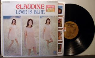 CLAUDINE LONGET Love Is Blue 68 STEREO first press in shrink M