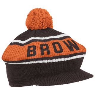 Cleveland Browns Mitchell & Ness Throwback Winter Caddy Knit Hat