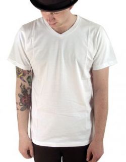 paranoia blank v neck t shirt features material 100 %