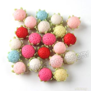 150 Mixed Flowers Charms Fimo Polymer Clay Beads 111240
