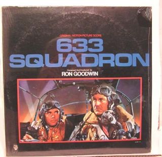 SEALED LP 1964 633 Squadron Cliff Robertson Soundtrack