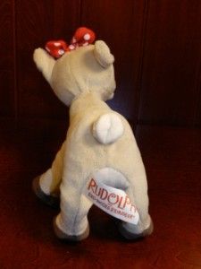 Clarice Rudolph The Red Nosed Reindeer Plush Stuffed Commonwealth 6