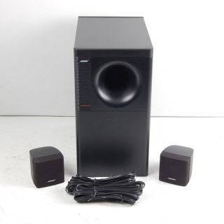 Bose Acoustimass 3 Series IV Speaker System Black Works
