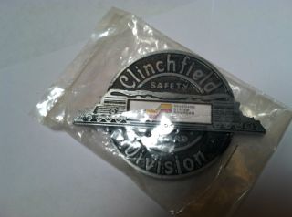 Clinchfield Railroad Vintage Belt Buckle