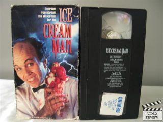 Ice Cream Man VHS Clint Howard, Sandahl Bergman, Jan Michael Vincent
