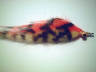  1 3D Clouser Saltwater Glow Flies Stripers Pike Trout