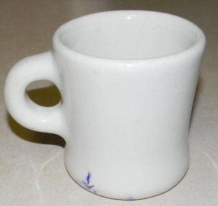mcnicol china clarksburg wva18 white mug cup euc