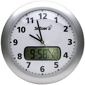 Equity 27010 Skyscan Radio Controlled 12 Wall Clock