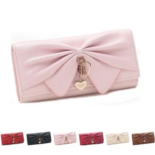  Wallet Bifold Simple Design Clutch Purse Snap Closure Handbag