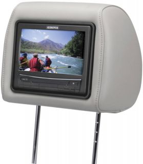  2012 Ford Taurus Dual DVD Headrest Video Players for Cloth or Leather