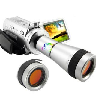 S5Y 3 0 LCD 8x Zoom CMOS Telescope Digital Video Camera Camcorder DV