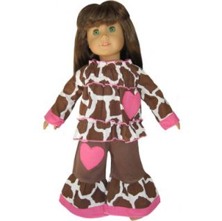 Giraffe Heart Clothes Fit American Girl Doll Clothing