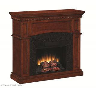 18DM1141 C230 Classic Flame Nantucket Electric Wall Fireplace and Faux