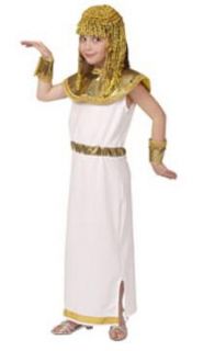  in this rental quality Cleopatra costume for dress up or Halloween