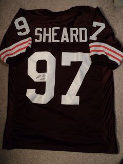 Jabaal Sheard Signed Cleveland Browns Jersey 97 w COA