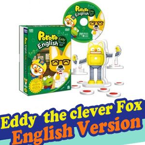Pororo DVD Eddy The Clever Fox English Version DVD Special Gift