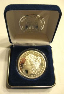 Silver 1889 CC Morgan Proof National Collectors Mint Encased in
