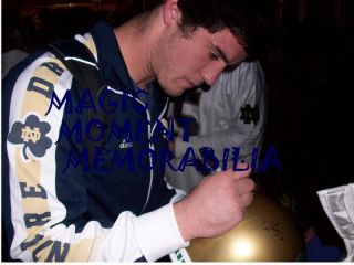 Notre Dame Fighting Irish 2012 Signed Autographed Jersey w COA Manti