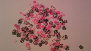 50 Pieces Chanel D G Dior Polymer Clay Slices Very Thin