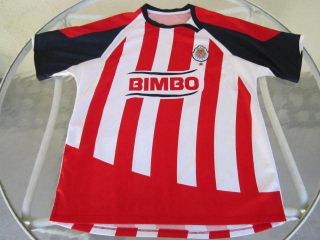 Chivas Guadalajara jersey bimbo soccer futbol football shirt top good
