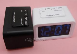 Digital LED Desk Alarm Clock Big LCD Snooze / Light Features