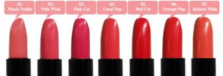 TONYMOLY Cosmetics Makeup Cat Chu Wink Lipstics 7 colors 3.5g