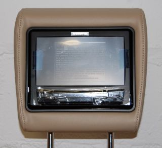 2010 2011 GMC Acadia Dual DVD Headrest Video Players