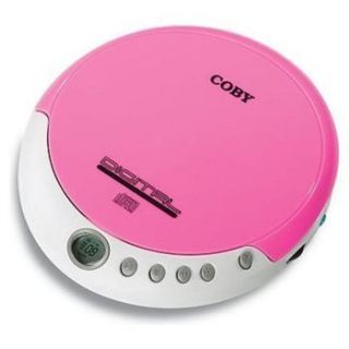 Coby CXCD109 Pink Electronics Portable CD Player