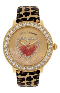 Betsey Johnson Loose Crystal Dial Watch