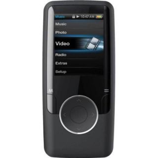 Coby 4 GB Video  Player with FM Radio Black