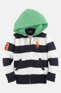 Ralph Lauren Knit Hoodie Sweater (Toddler)