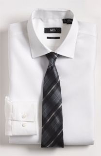 BOSS Black Dress Shirt & Tie