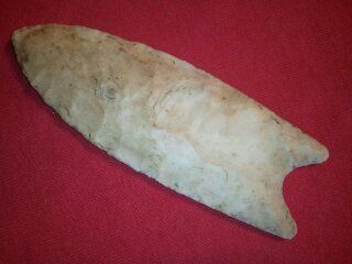 Clovis Point Arrowheads Indian Artifacts