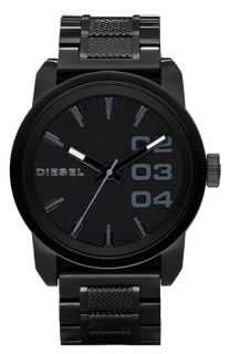 DIESEL® Black Plated Bracelet Watch