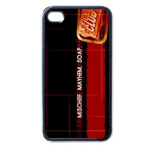 Fight Club Soap V1 Plastic Case for iPhone 4 4S Black New Gift Idea