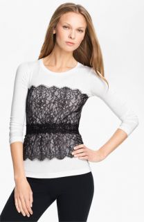 BCBGMAXAZRIA Lace Top