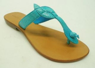 cocobelle womens snake turquoise sandal size 37 eu