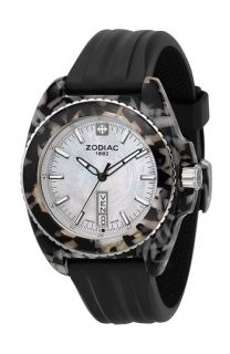 Zodiac Speedragon Rubber Strap Watch