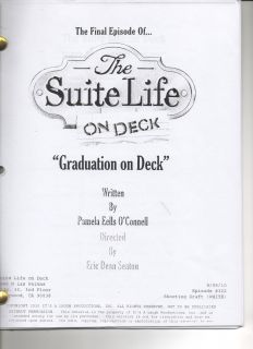  Suite Life on Deck Dylan Cole Sprouse Season 3 U Pick Episode